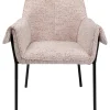 Armlehnstuhl Bess Beige Flitter