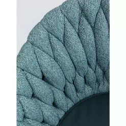 Armlehnstuhl Knot Petrol