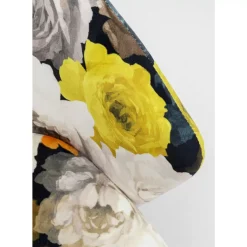 Armlehnstuhl Peony Flower Gelb
