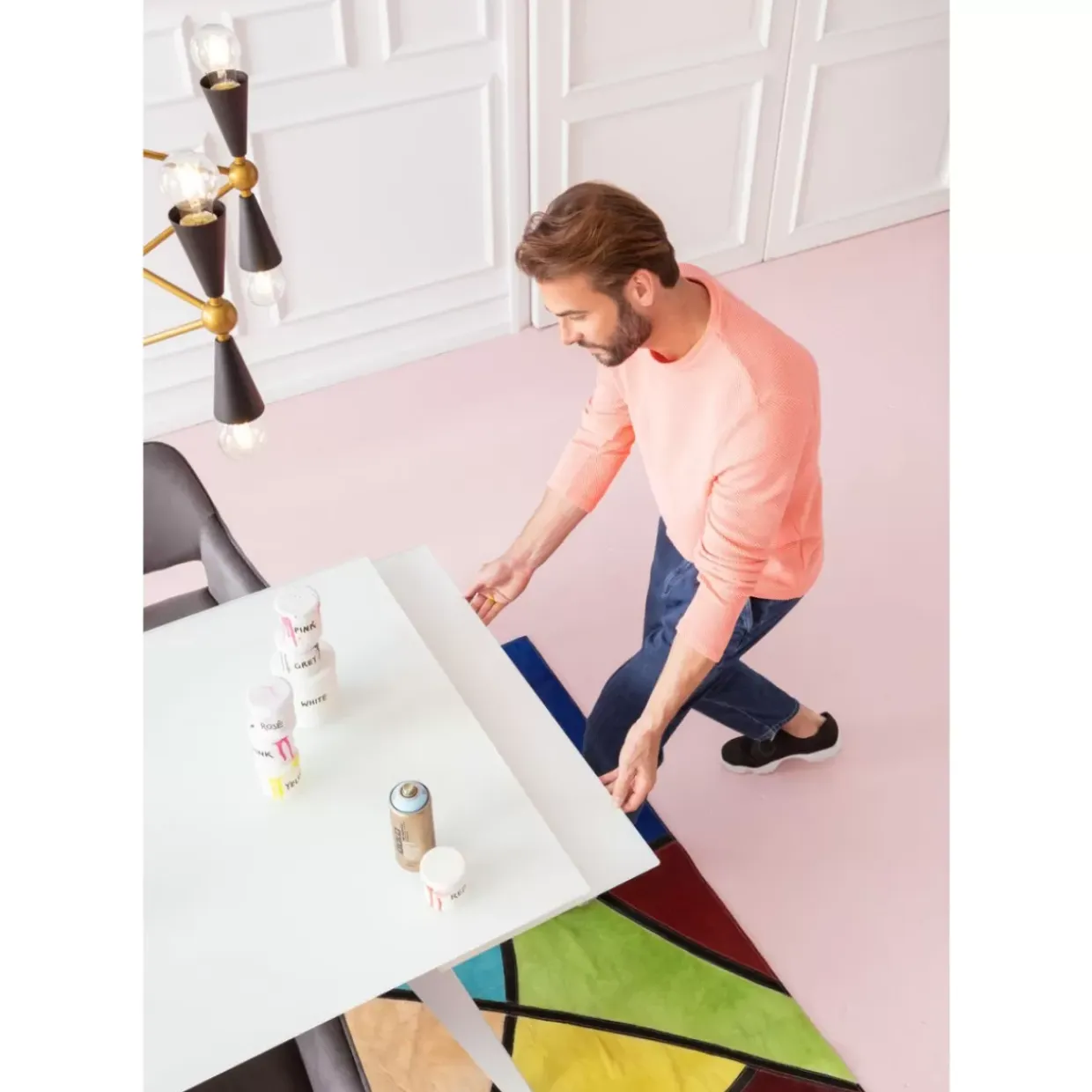 Ausziehtisch Amsterdam Weiss 160(40+40)X90Cm