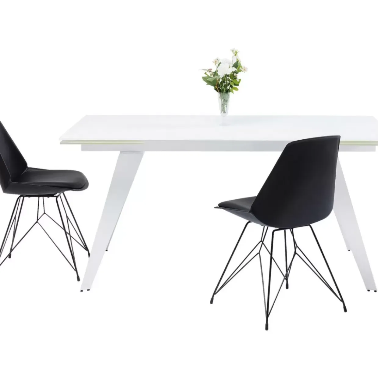 Ausziehtisch Amsterdam Weiss 160(40+40)X90Cm