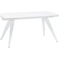 Ausziehtisch Amsterdam Weiss 160(40+40)X90Cm