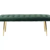 Bank Dallas Velvet Grun 110Cm
