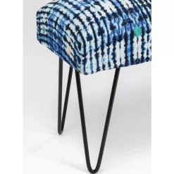 Bank Desna Patchwork Blau 80Cm