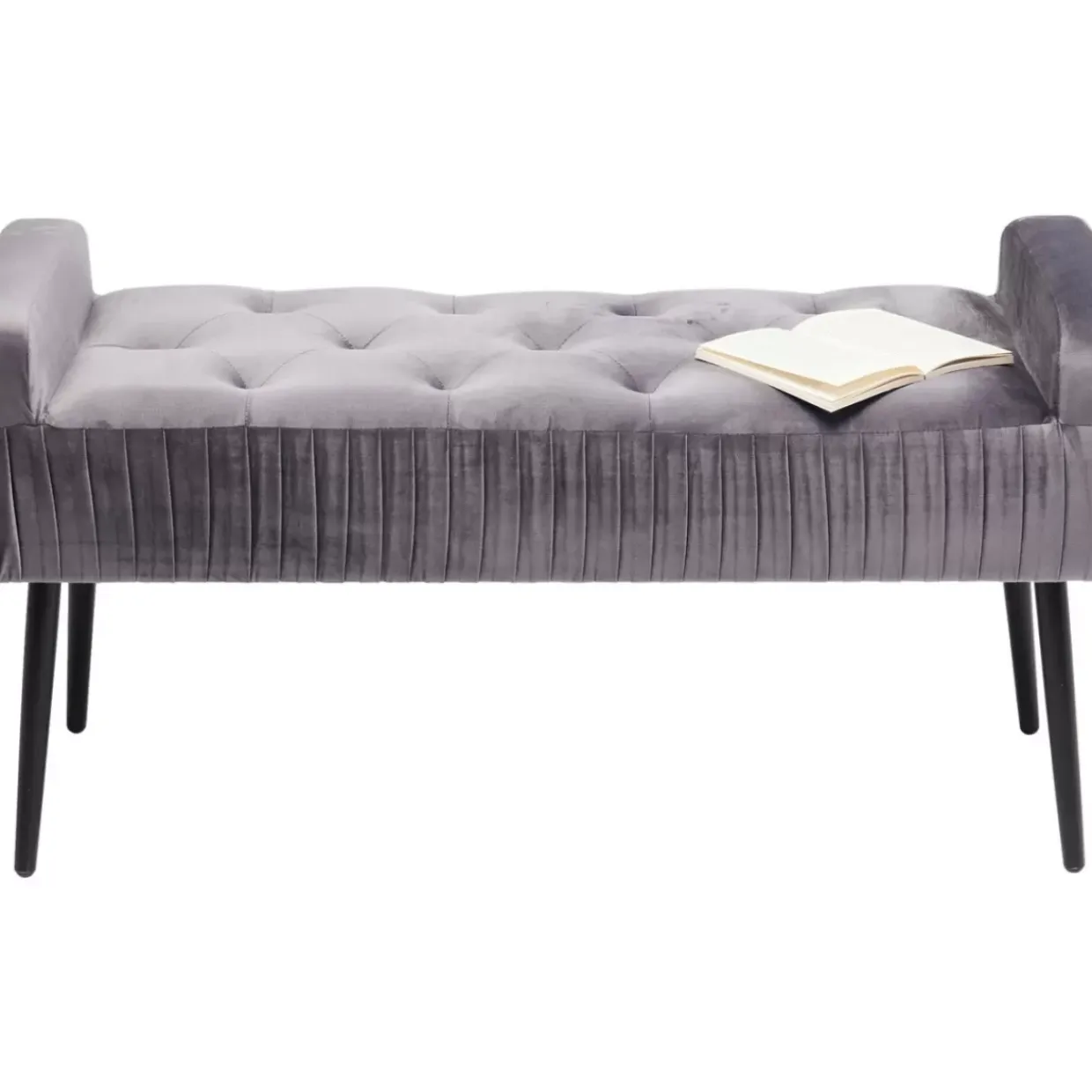 Bank Lofty Grau Schwarz
