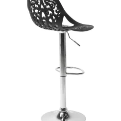 Barhocker Ornament Black