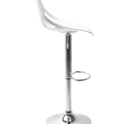 Barhocker Ornament White
