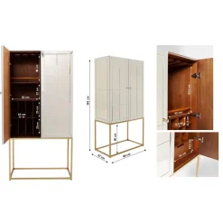 Barschrank Luxury Champagne