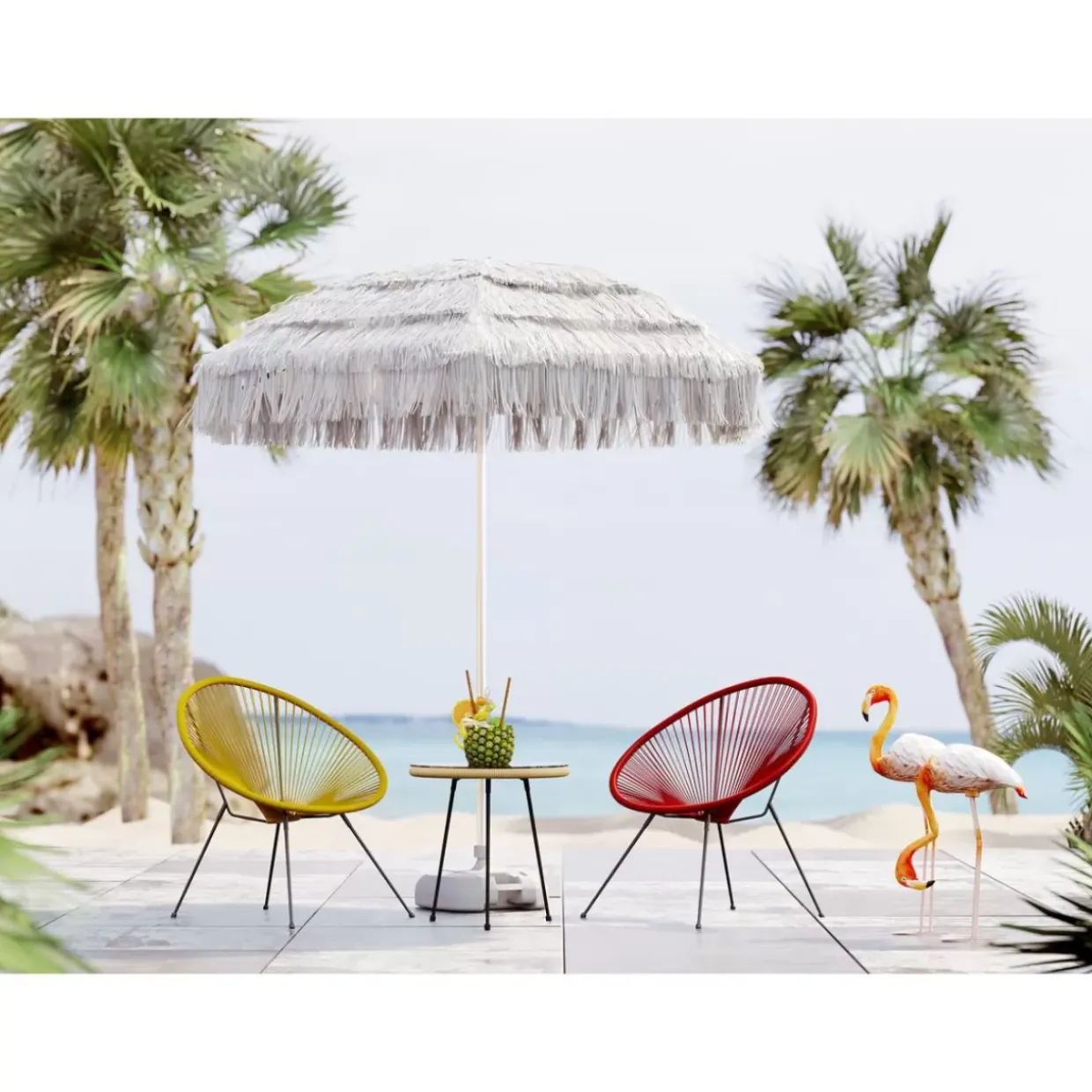Beistelltisch Acapulco Natur