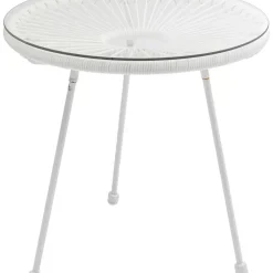 Beistelltisch Acapulco Weiss