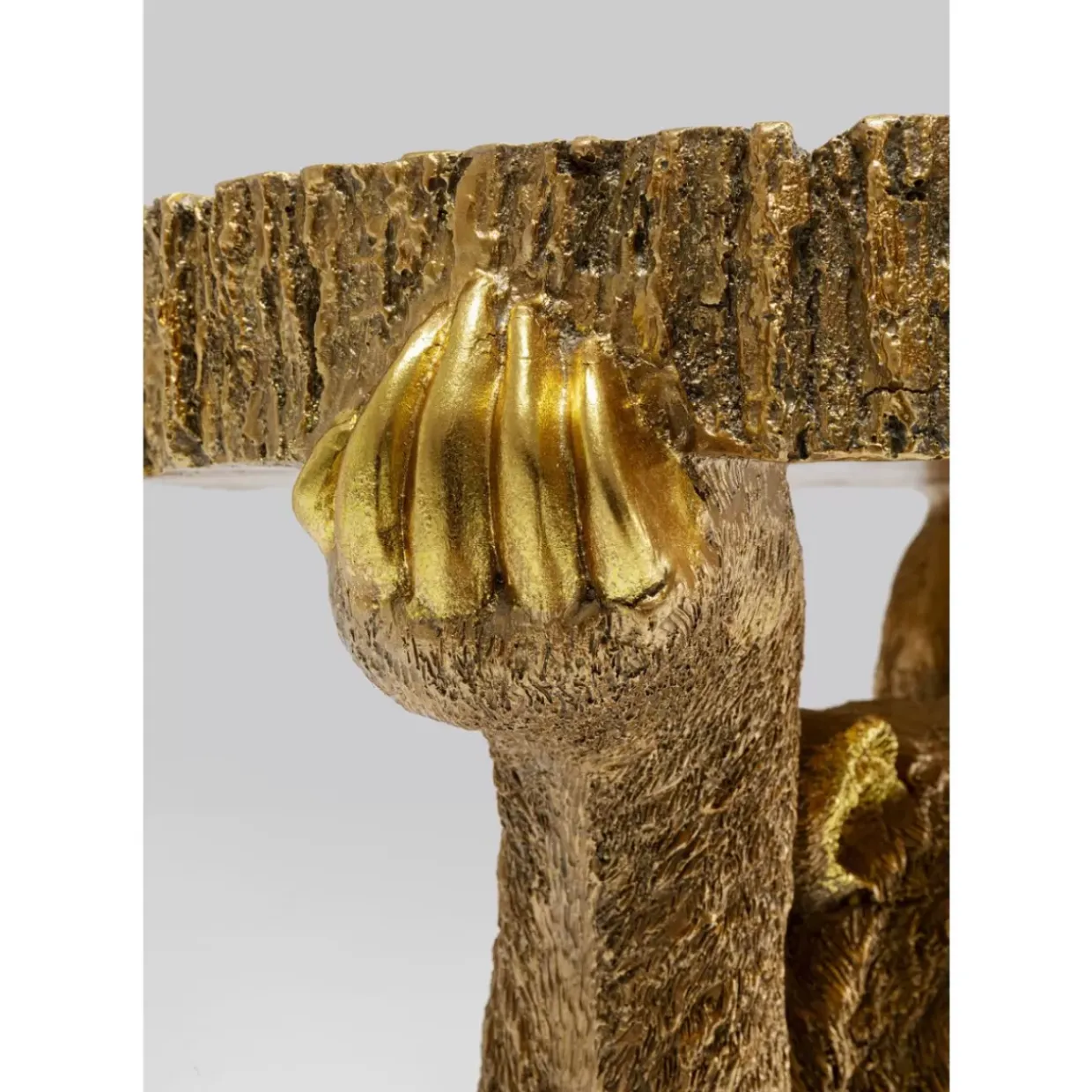 Beistelltisch Animal Bear Gold 35X34Cm