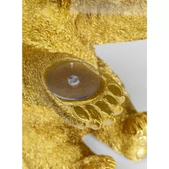 Beistelltisch Animal Bear Gold O40Cm