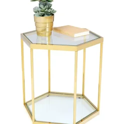 Beistelltisch Comb Gold 55