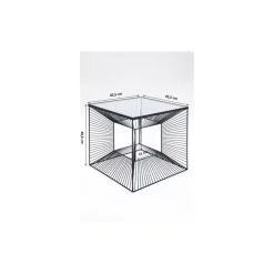 Beistelltisch Dimension 45X45Cm