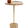 Beistelltisch Domero Geo Braun O40Cm