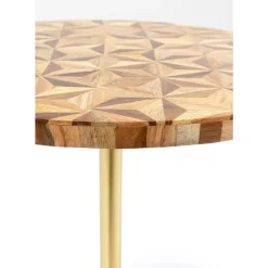 Beistelltisch Domero Geo Braun O40Cm