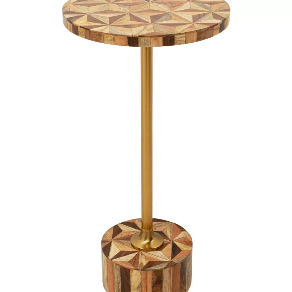 Beistelltisch Domero Geo Braun O25Cm
