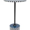 Beistelltisch Domero Race Blau O40Cm