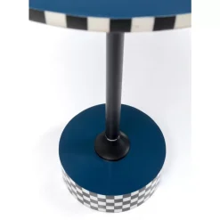 Beistelltisch Domero Race Blau O40Cm