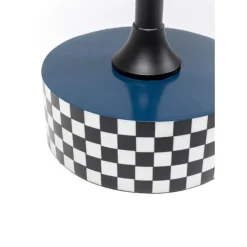 Beistelltisch Domero Race Blau O40Cm