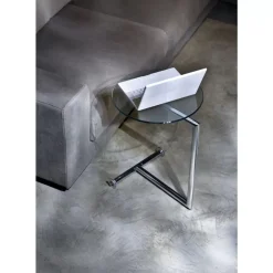 Beistelltisch Easy Living Klarglas O46Cm