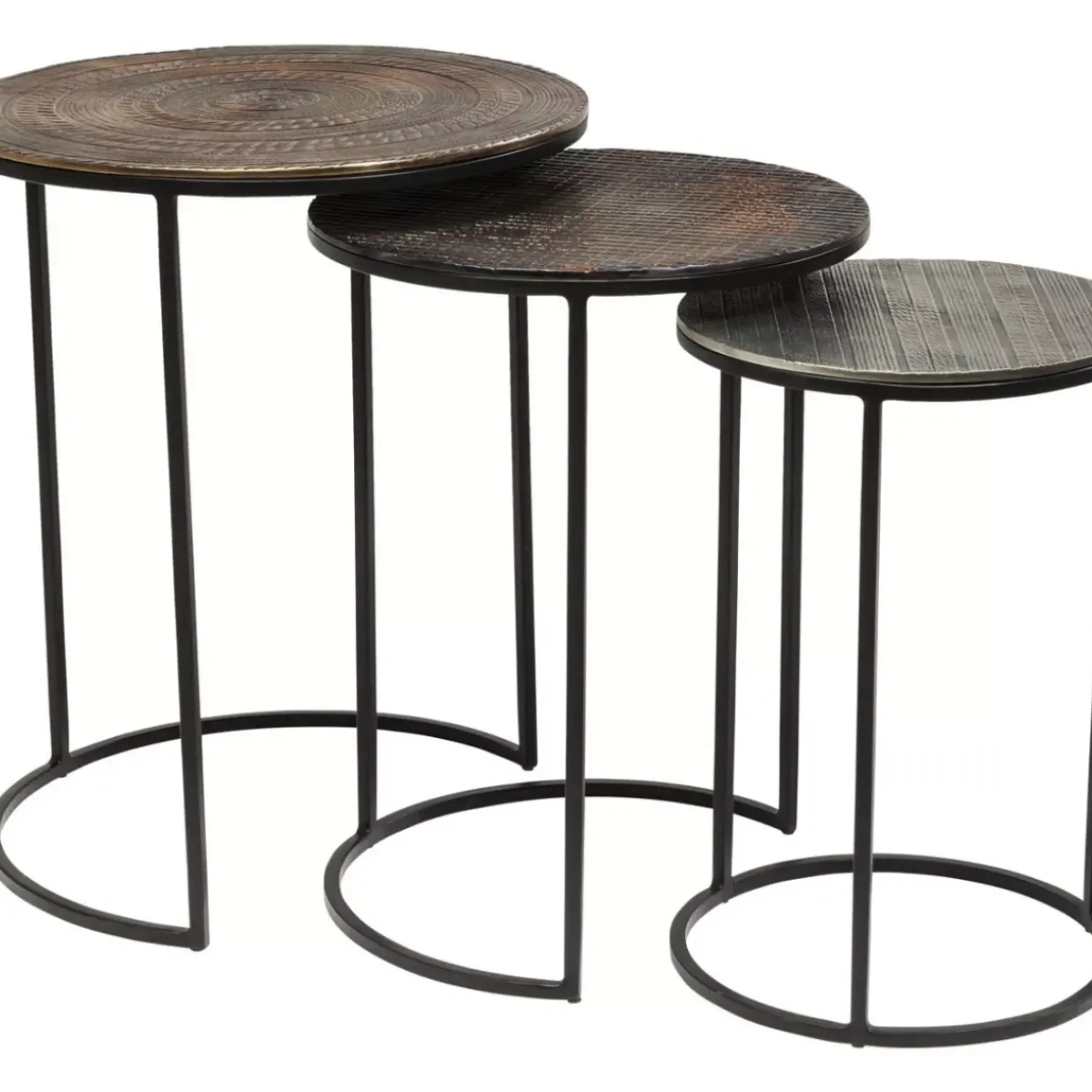 Beistelltisch Electra (3/Set) O48Cm