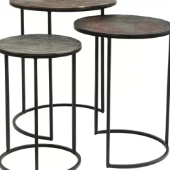 Beistelltisch Electra (3/Set) O48Cm