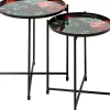 Beistelltisch Flowers Garden Round (2/Set)