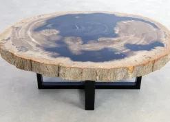 Beistelltisch Gamma Versteinertes Holz