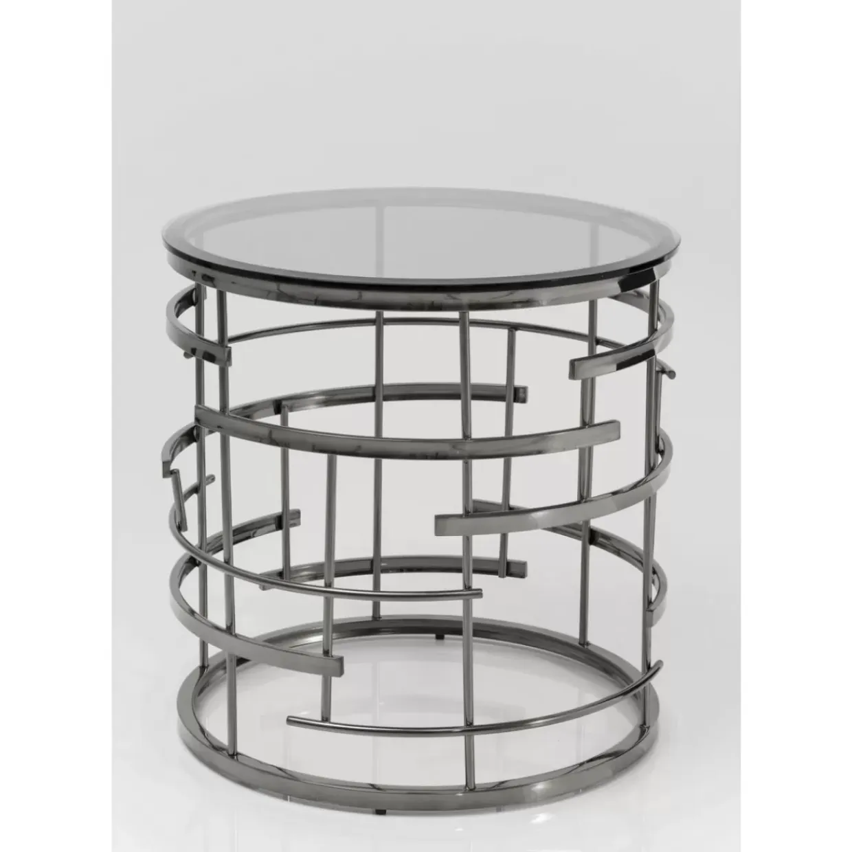 Beistelltisch Jupiter Silber O55Cm
