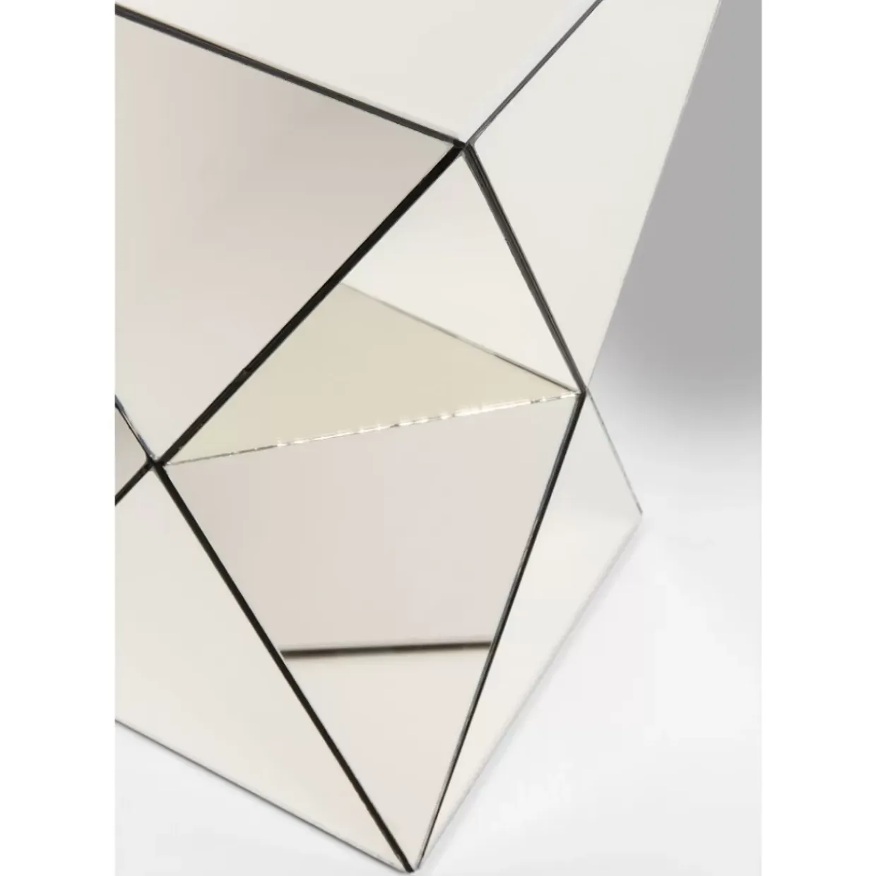 Beistelltisch Luxury Triangle Champagne