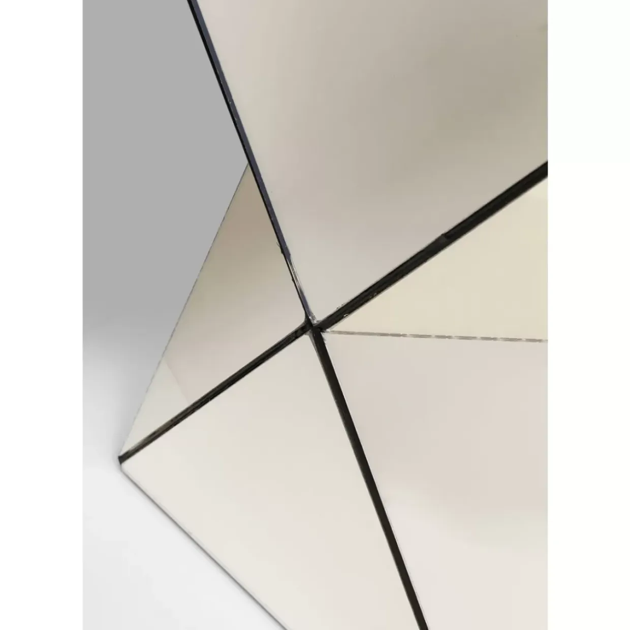 Beistelltisch Luxury Triangle Champagne