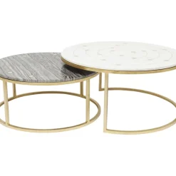Beistelltisch Mystic Round (2/Set) O90Cm