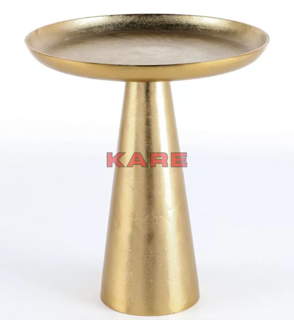 Beistelltisch Plateau Uno Messing O45Cm
