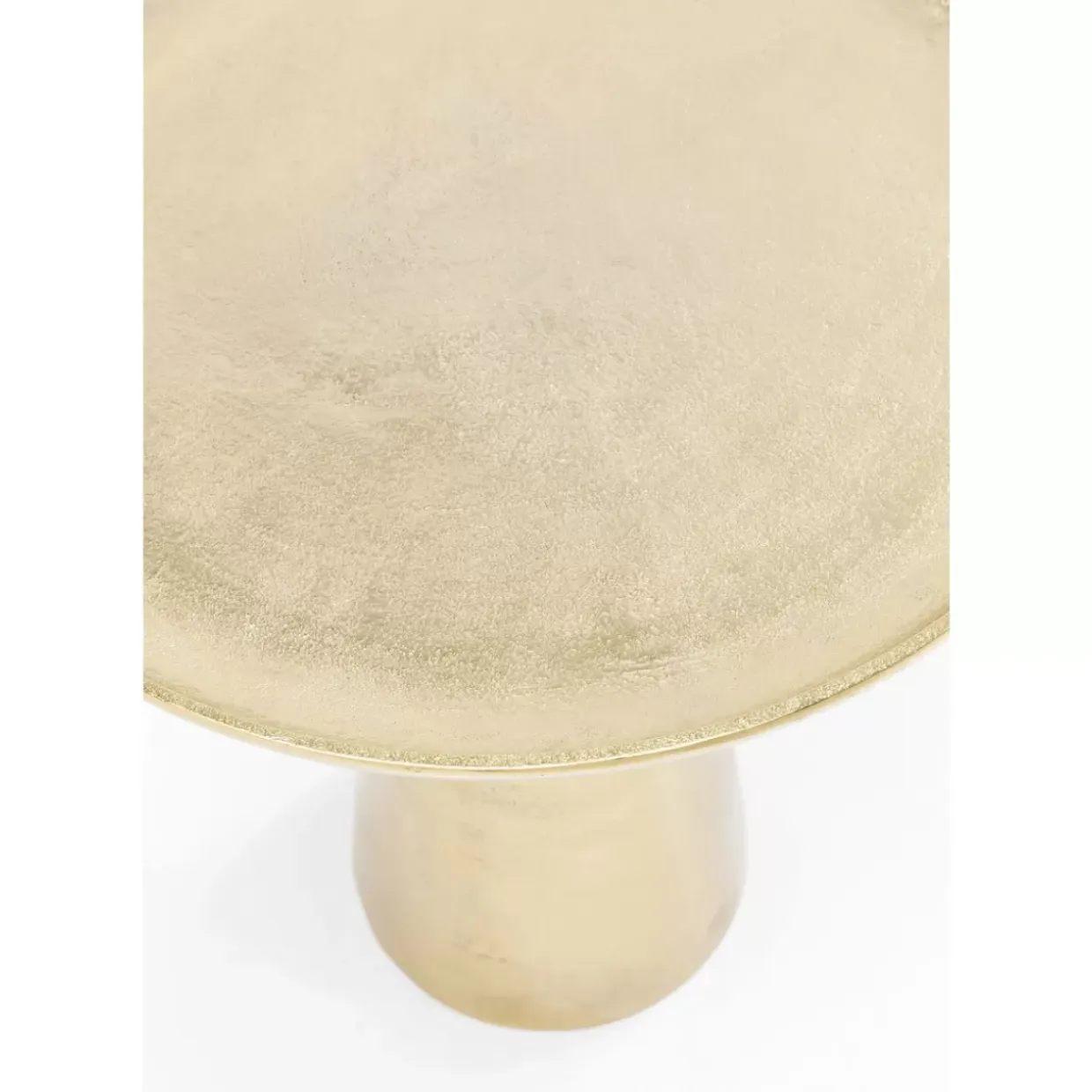 Beistelltisch Plateau Uno Messing O45Cm