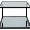 Beistelltisch Quadro Schwarz 50X50Cm