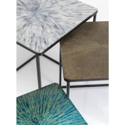Beistelltisch Ray Square (3/Set)