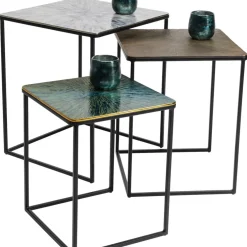 Beistelltisch Ray Square (3/Set)