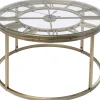 Beistelltisch Roman Brass O76Cm