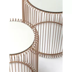 Beistelltisch Wire Copper (2/Set) O44Cm