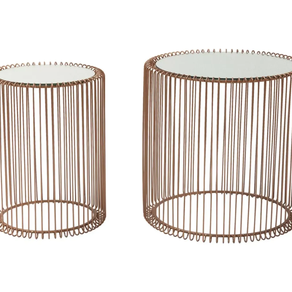 Beistelltisch Wire Copper (2/Set) O44Cm