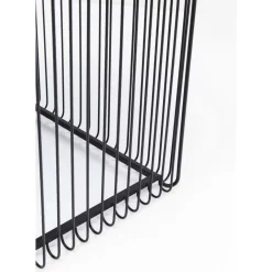 Beistelltisch Wire Square Schwarz (2/Set) 45X45Cm