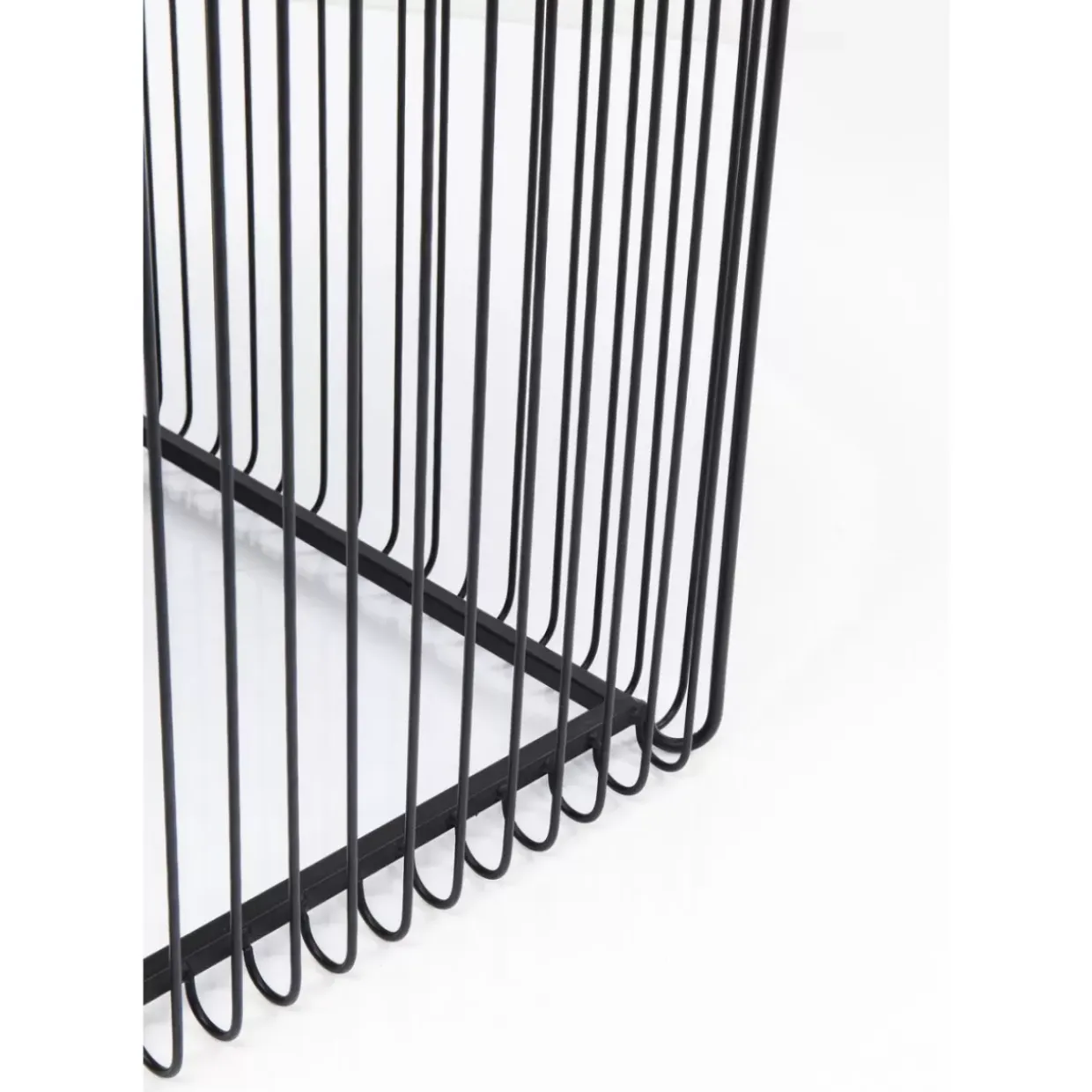 Beistelltisch Wire Square Schwarz (2/Set) 45X45Cm