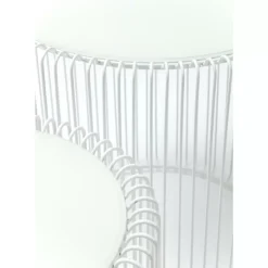 Beistelltisch Wire White (2/Set) O44Cm