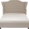 Bett City Spirit Linen Natural 160X200Cm