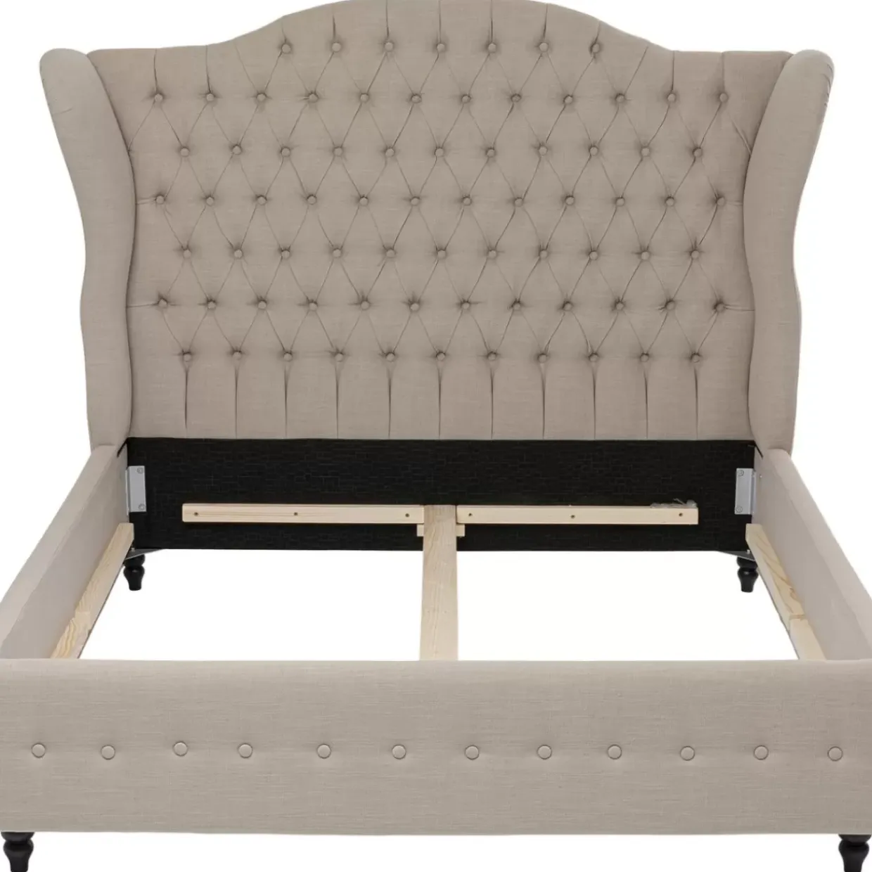 Bett City Spirit Linen Natural 160X200Cm