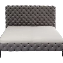 Bett Desire Hoch Silbergrau 180X200 Cm