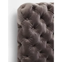 Bett Desire Hoch Silbergrau 180X200 Cm