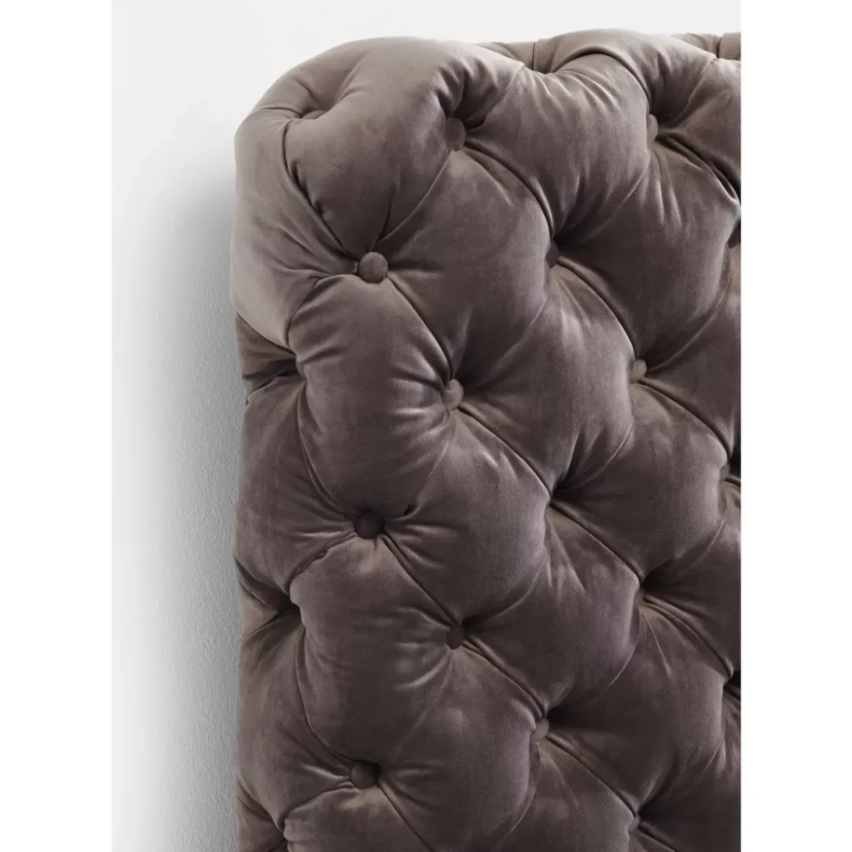 Bett Desire Hoch Silbergrau 180X200 Cm