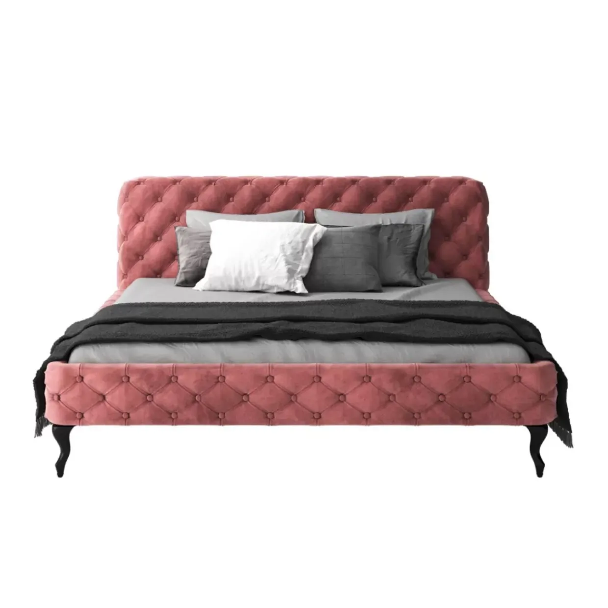 Bett Desire Velvet Rose 180X200Cm